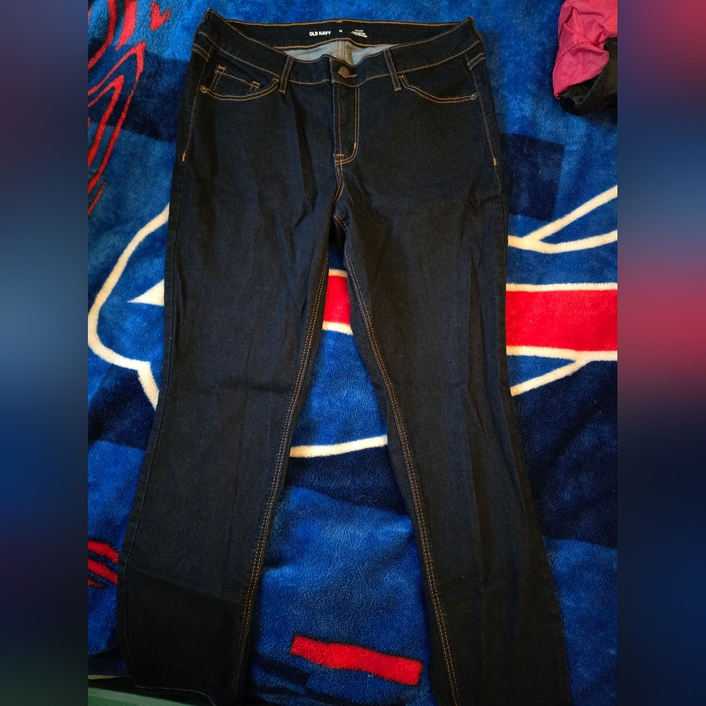 Old Navy Women's Deep Indigo Skinny Jeans